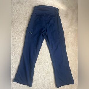 Royal/navy blue maternity scrub bottoms (3 available)